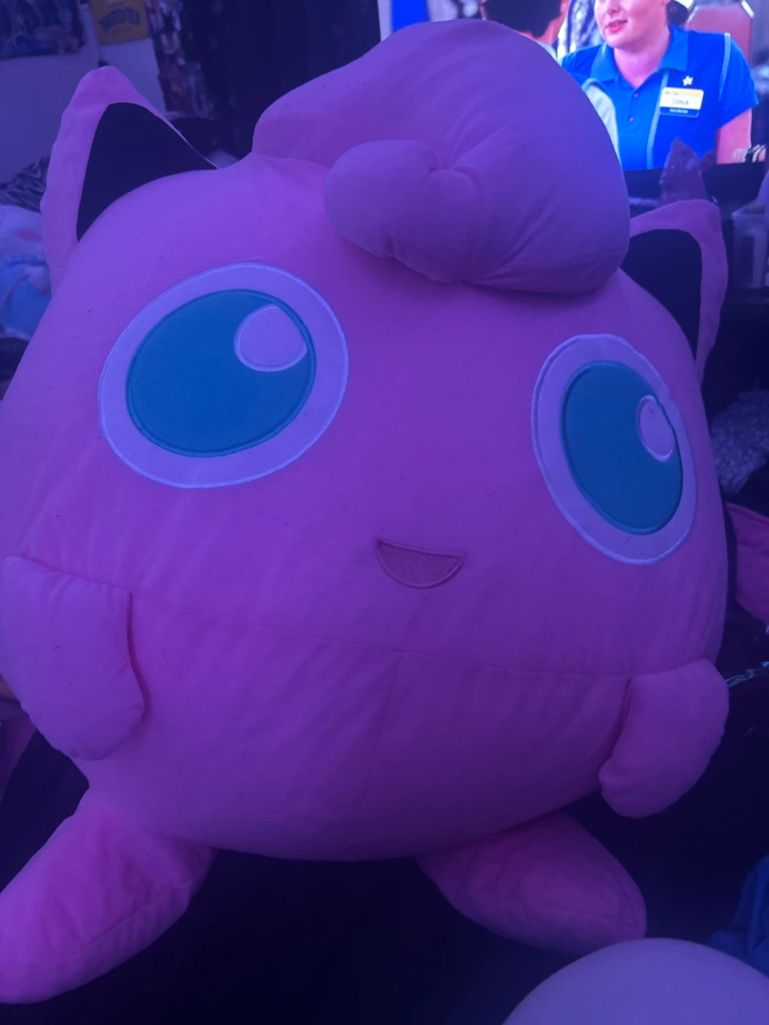 Large Pink Jigglypuff Plush
