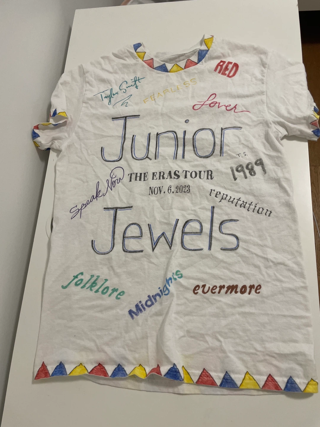 Taylor Swift The Eras Tour Junior Jewels T-Shirt