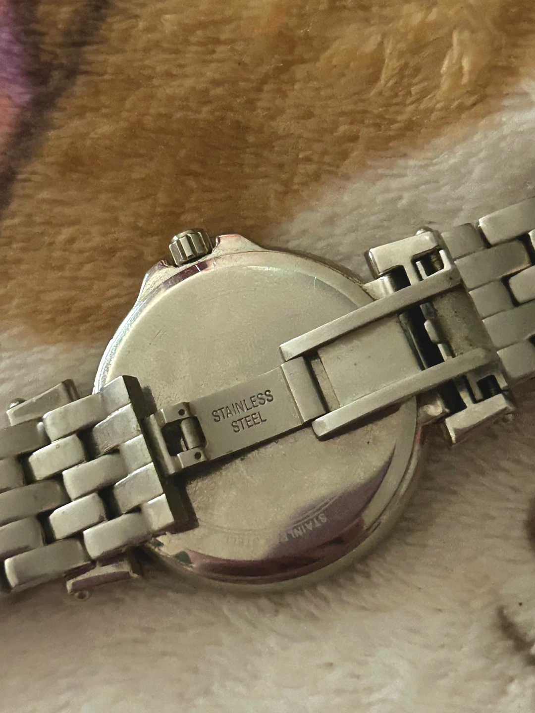 BULOVA STAINLESS STEEL MOTHER OF PEARL DIAL WOMENS WATCH - photo 3