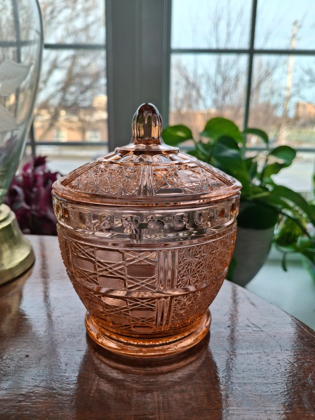 Beautiful lidded jar/dish