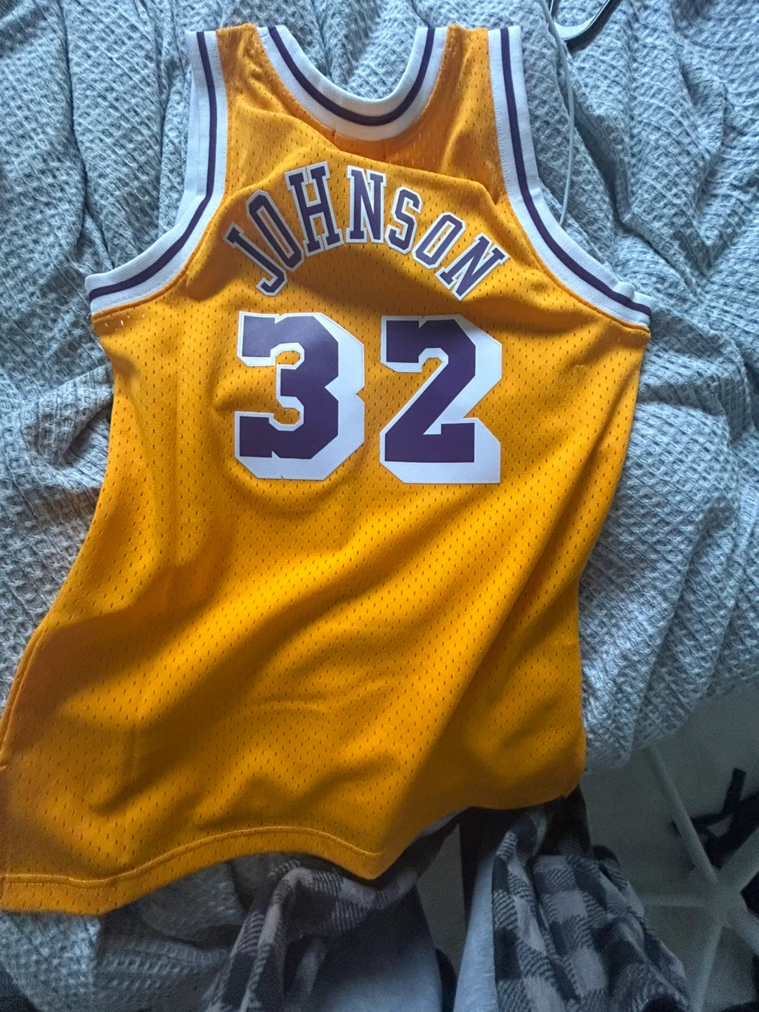 NBA Lakers Magic Johnson Jersey