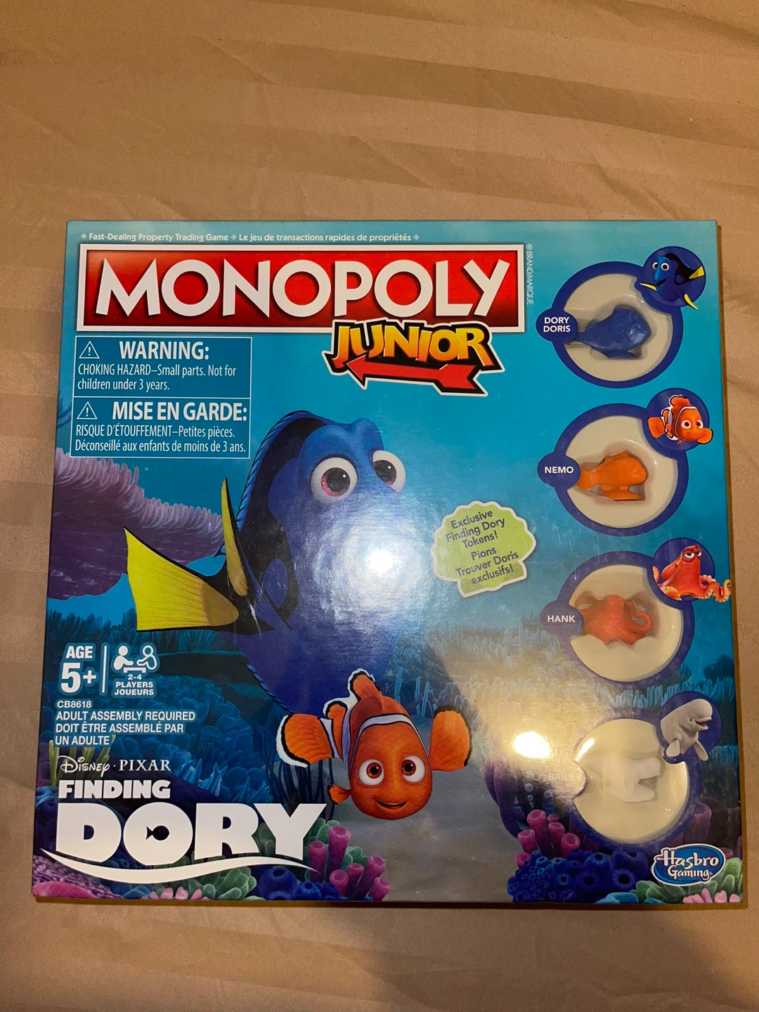 Monopoly Junior Finding Dory Edition Board Game