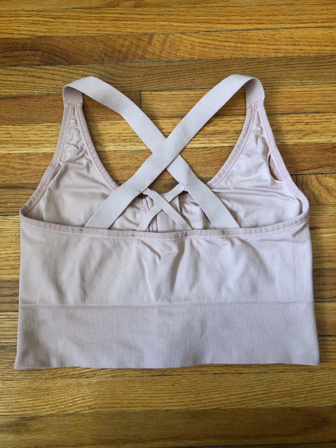 Pink Front Zip Sports Bra - photo 2