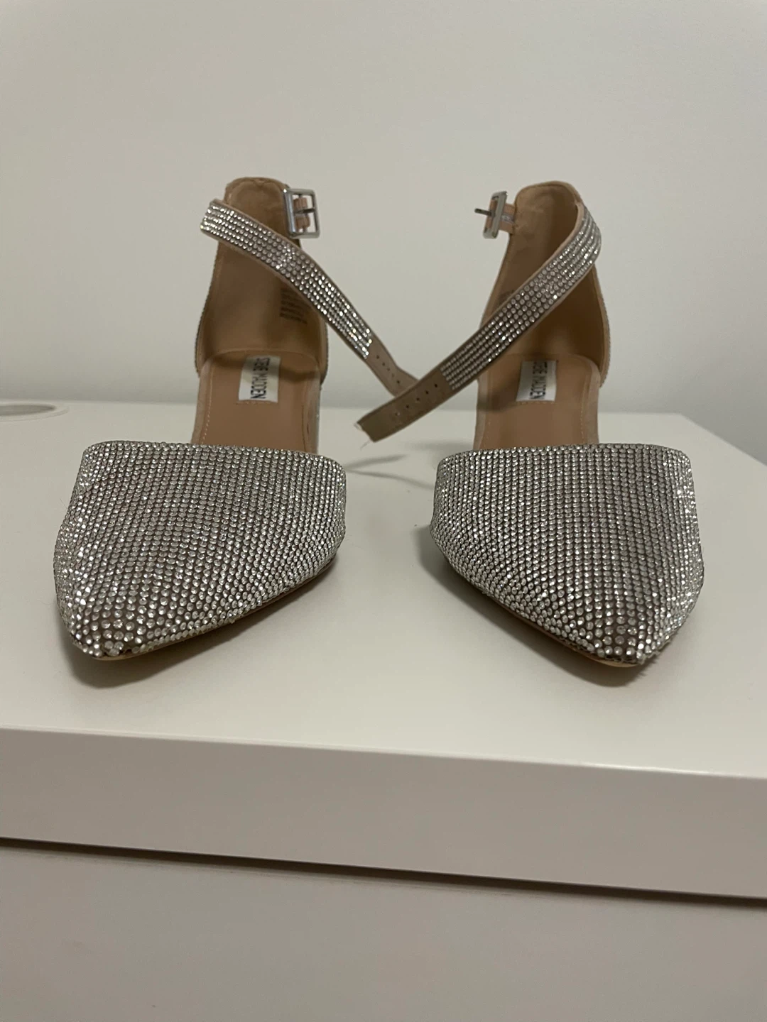 Steve Madden Glitter Heels with Ankle Strap - photo 5