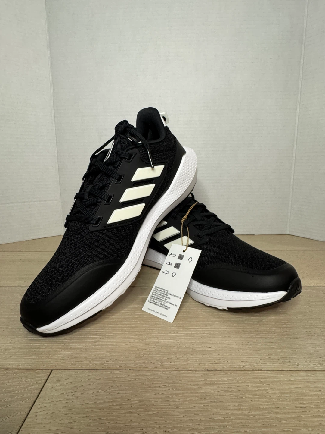 Adidas EQ21 Run 2.0 J Running Shoes - Black/White