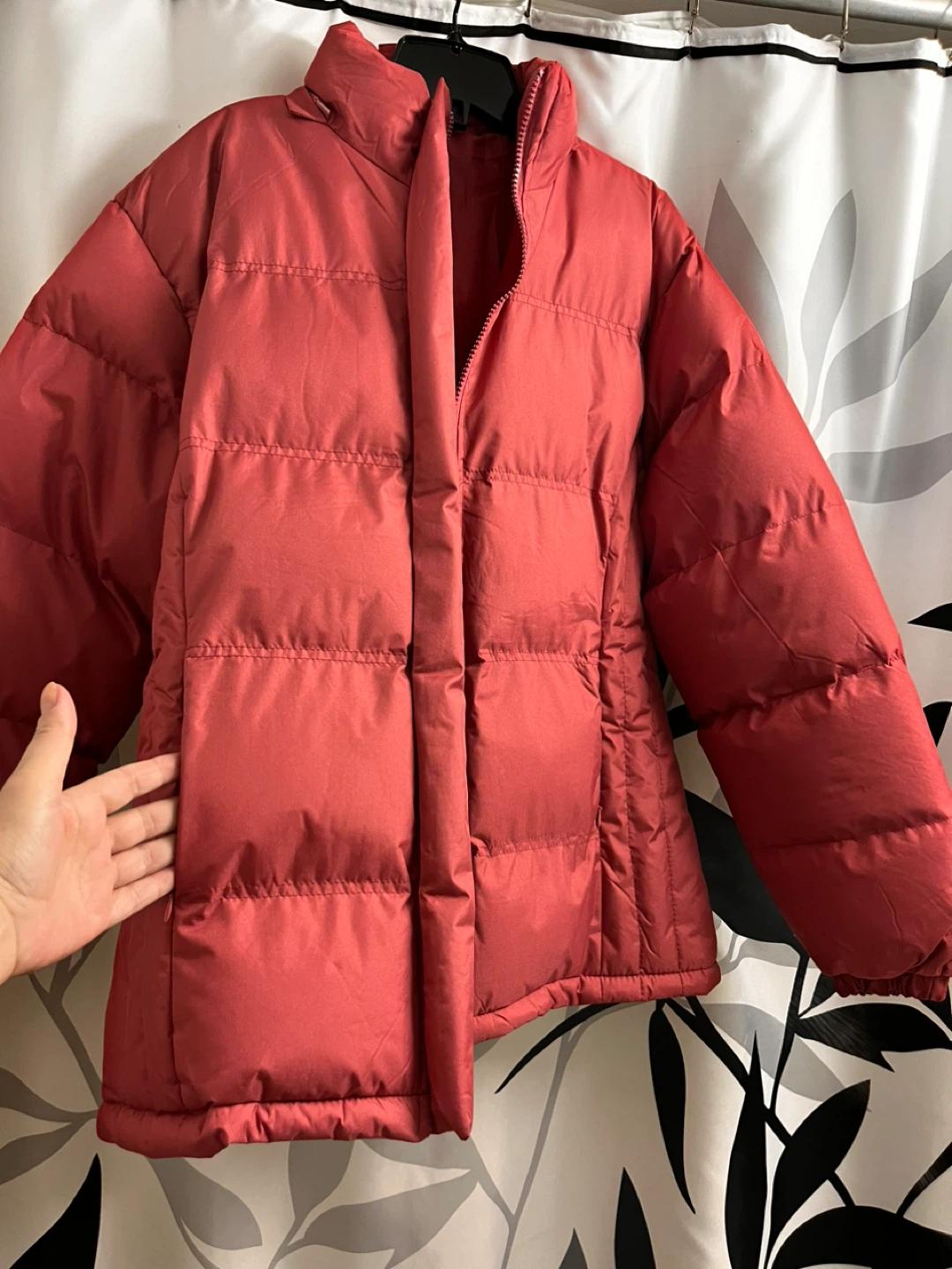 Cognac color Puffer Jacket - photo 3