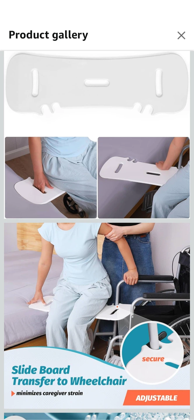 New New Slide Transfer Board, Slide Board for Wheelchair
