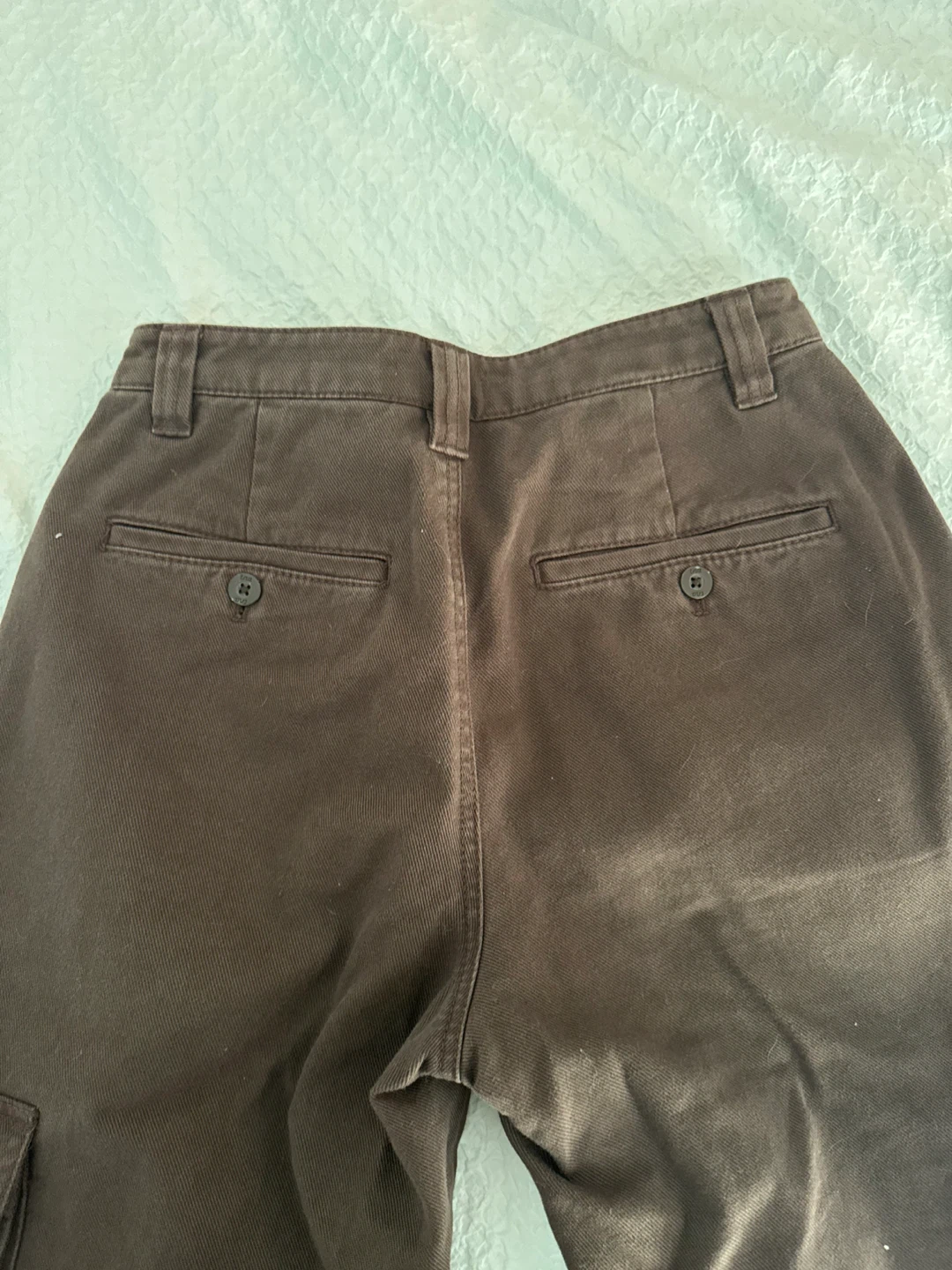 Tna Brown Cargo Pants Size 4 - photo 3
