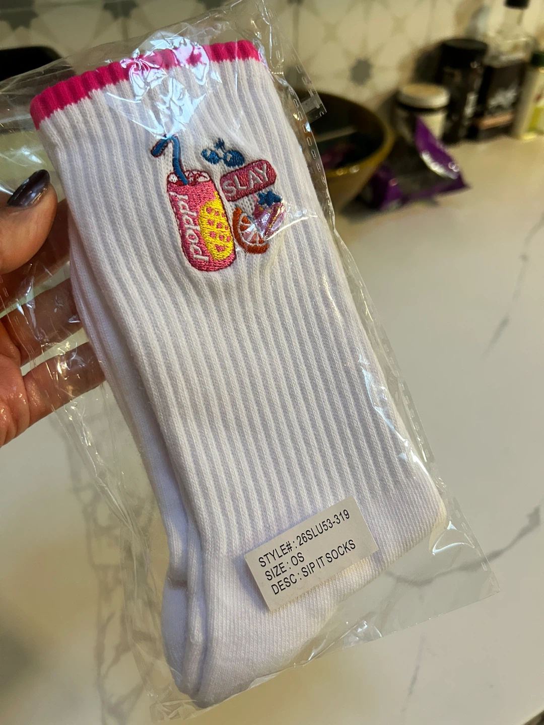 POPPI Sip It Socks