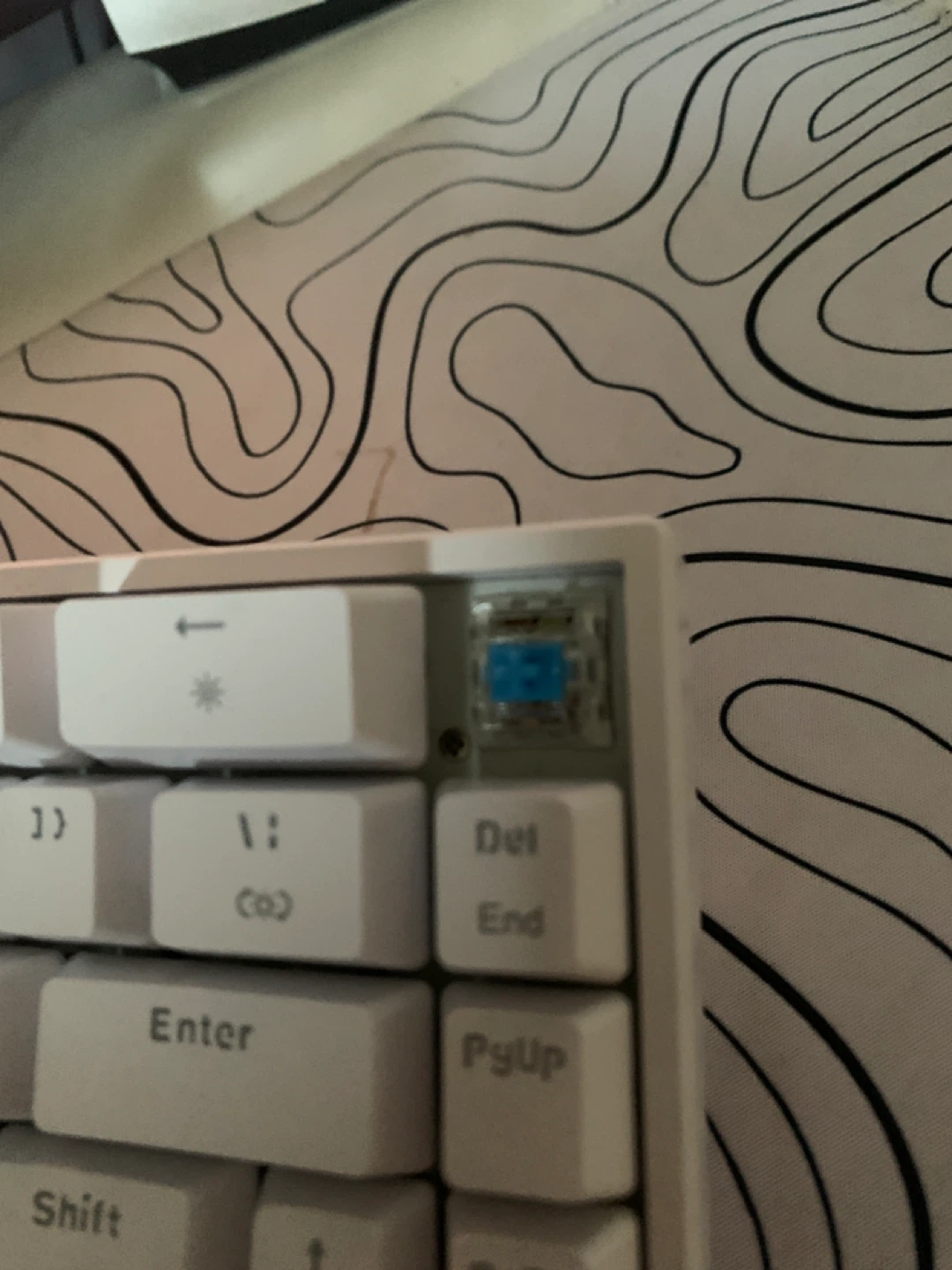 Custom Mechanical Keyboard + Blue Switches - photo 3