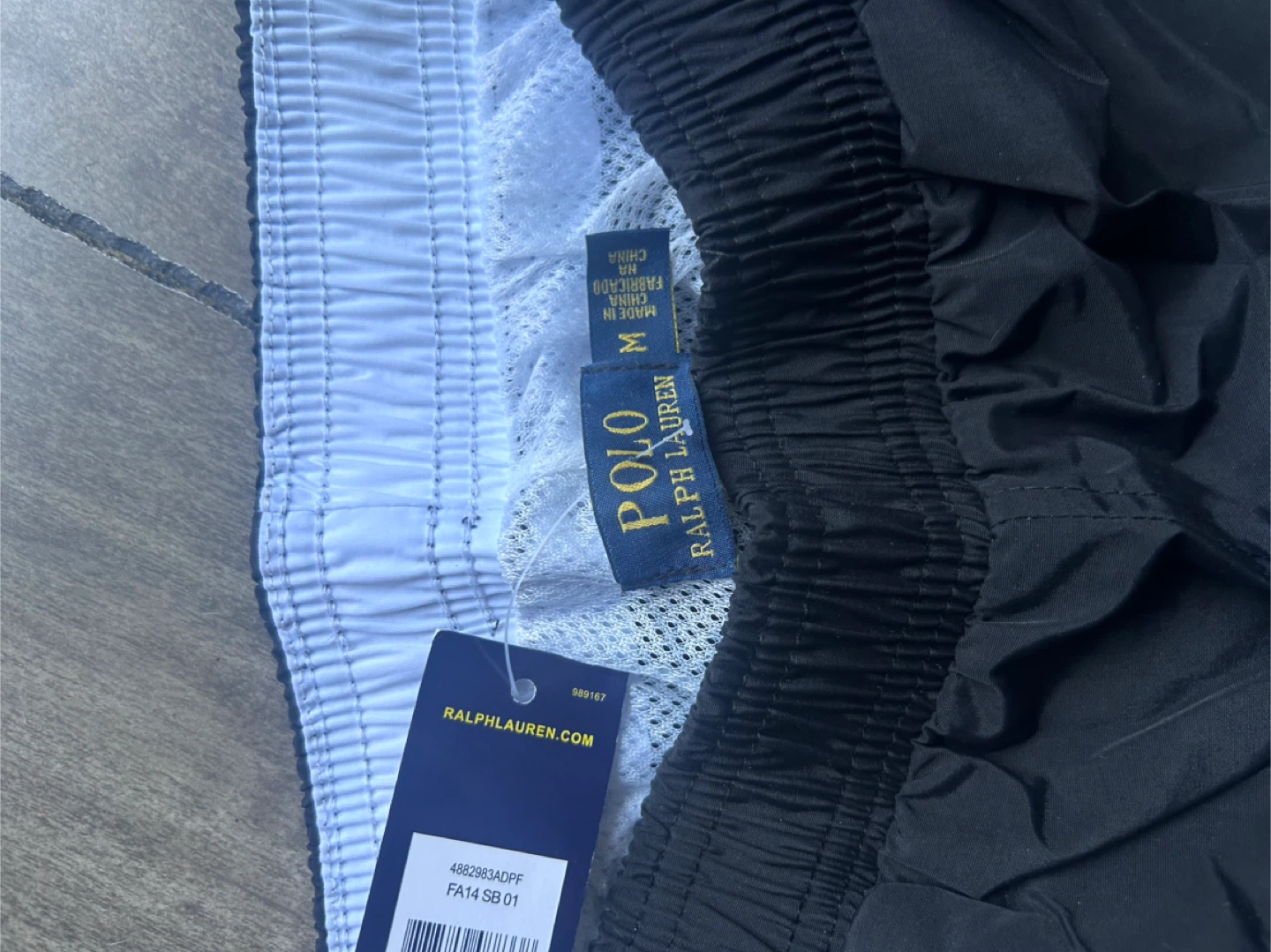 Polo Ralph Lauren Swim Shorts Black Size Medium