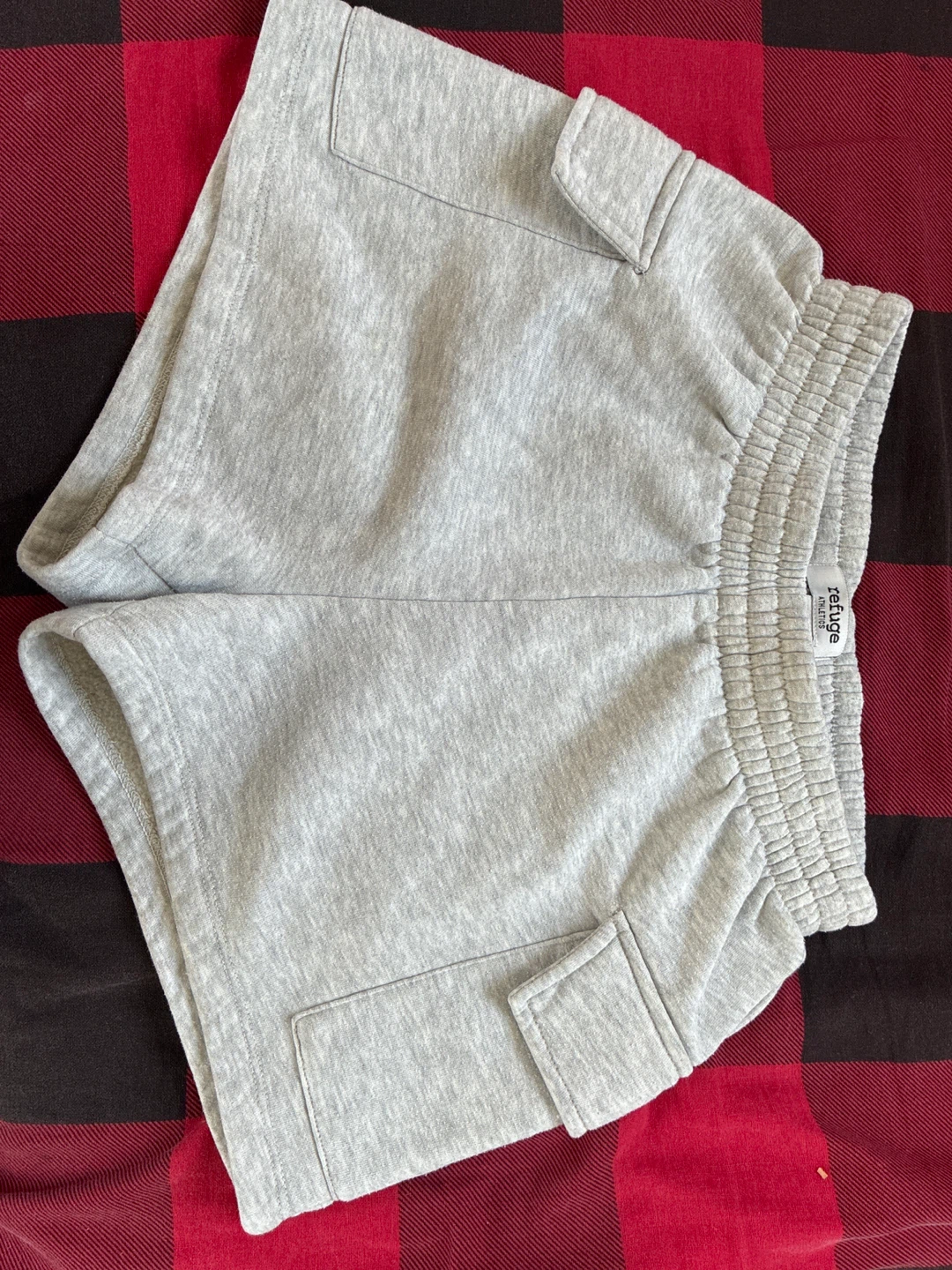 Refuge Athletics Grey Sweat Shorts Size S