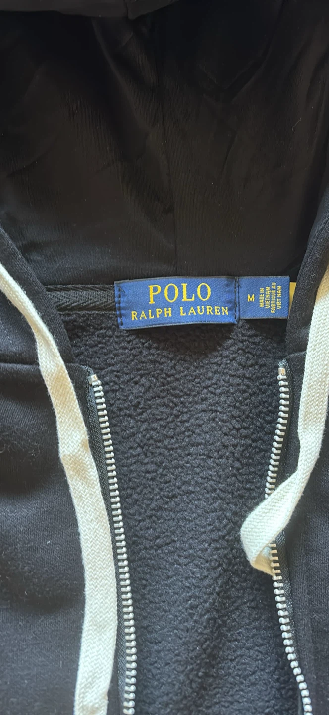 Polo Ralph Lauren Black Zip-Up Hoodie - photo 2