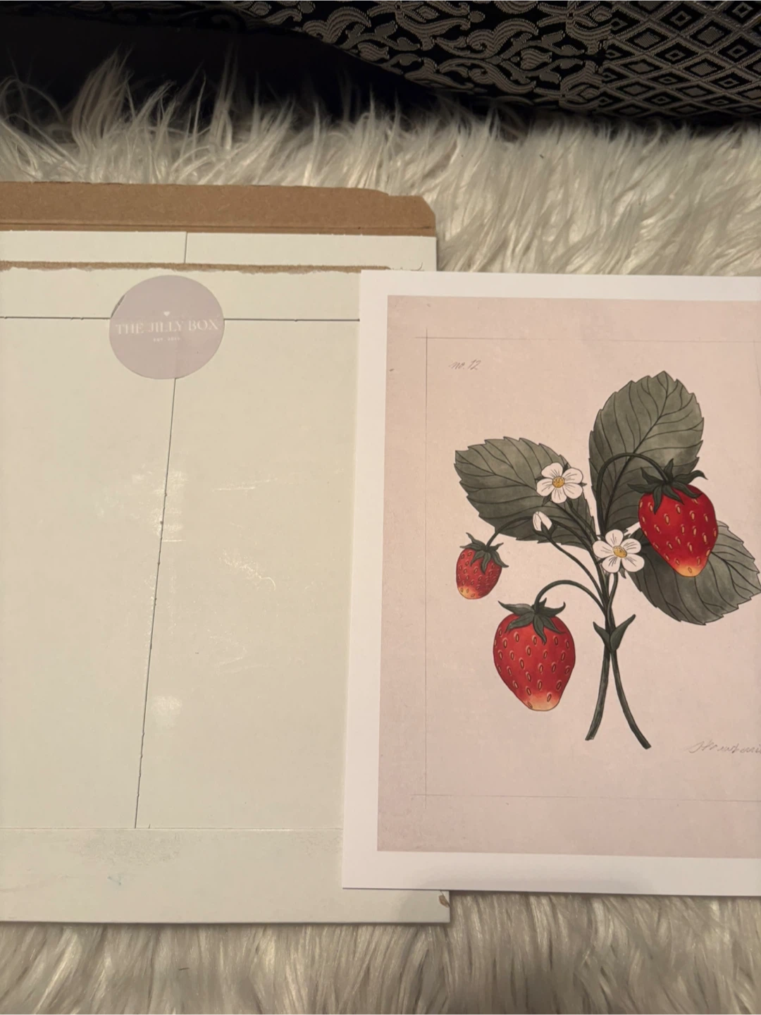 The Jilly Box Strawberry Botanical Print - photo 3