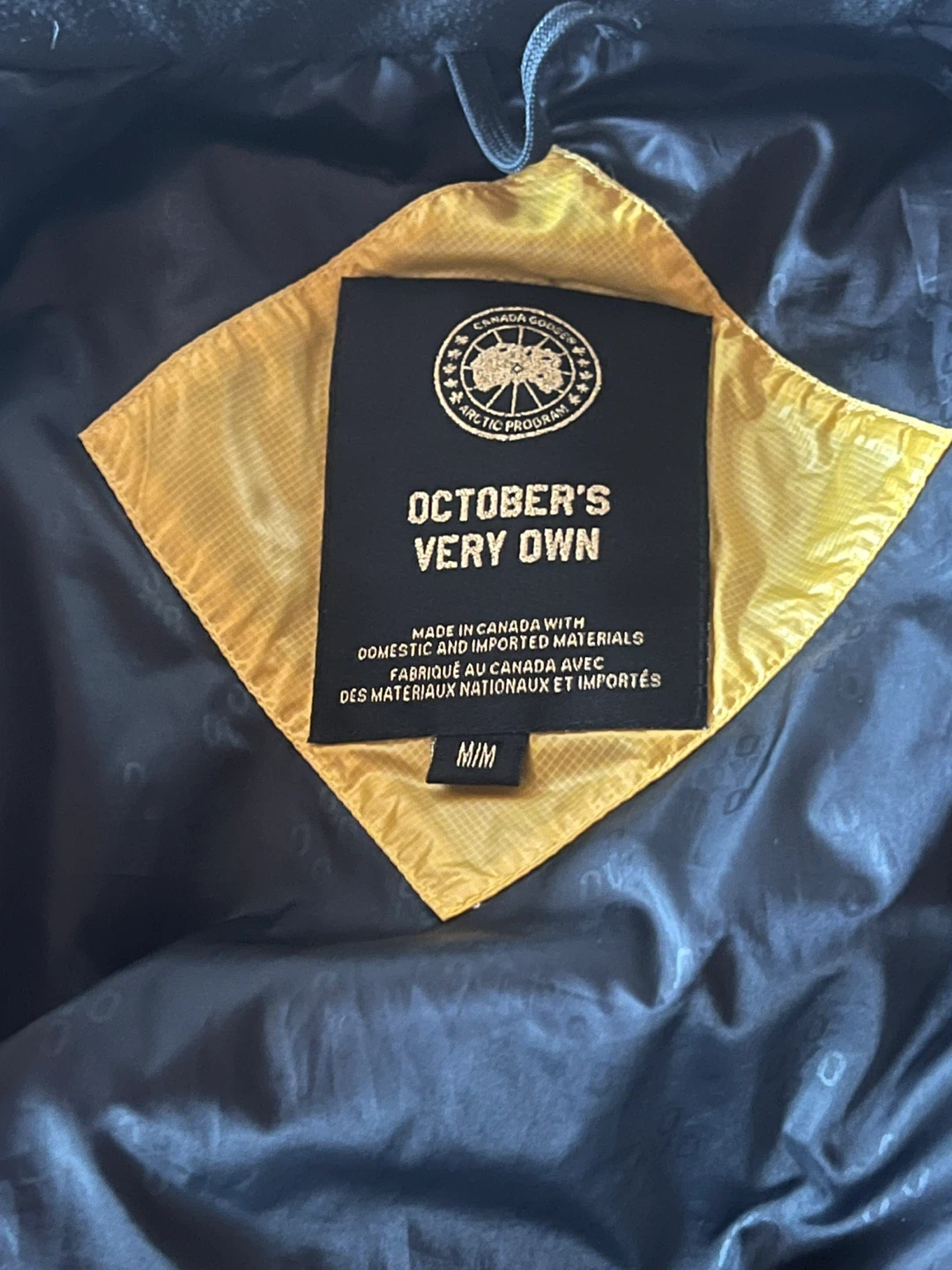 Canada Goose October's Very Own Puffer Jacket M/M Yellow - photo 4