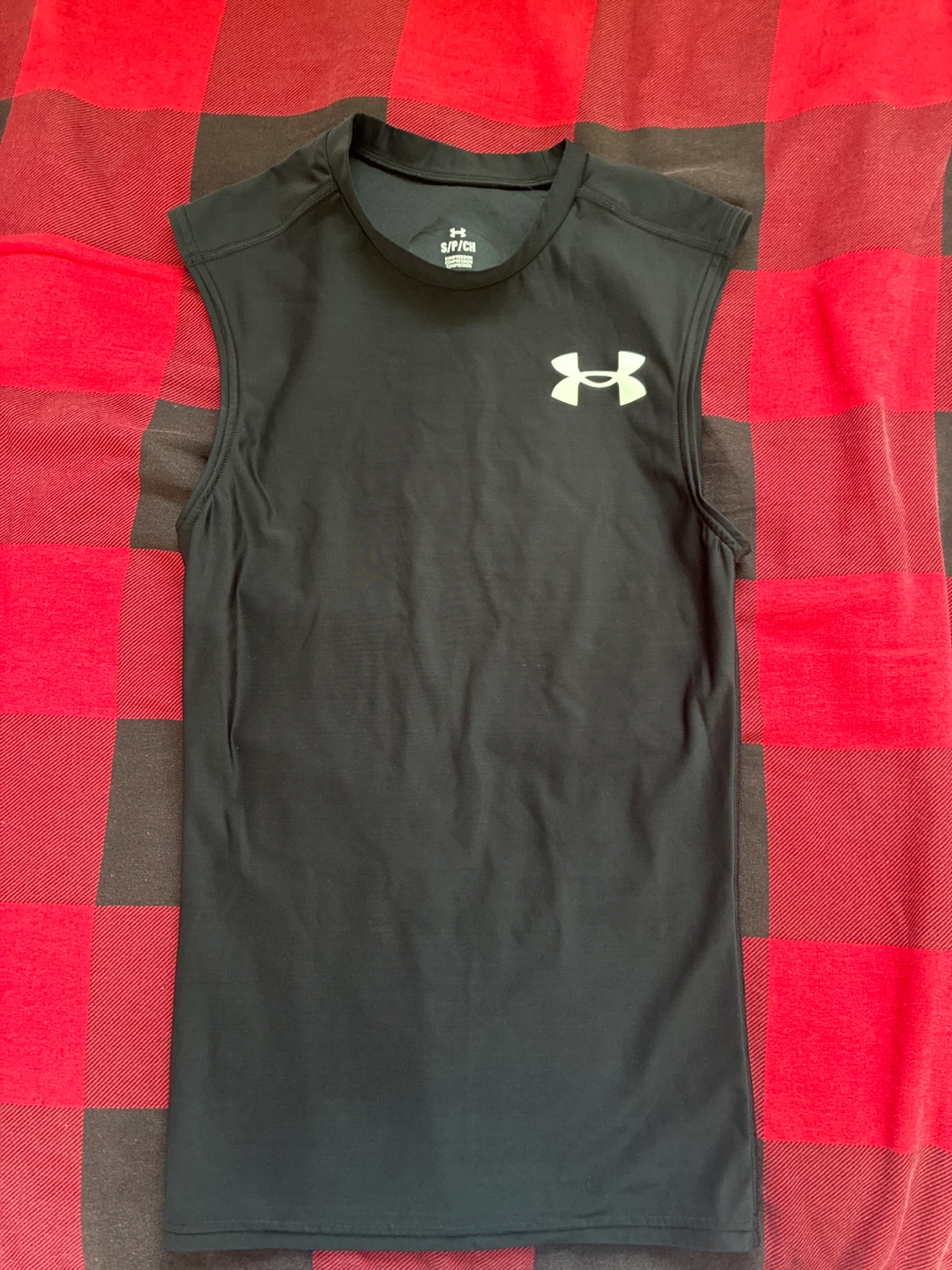 Under Armour HeatGear Compression Sleeveless Shirt S/P