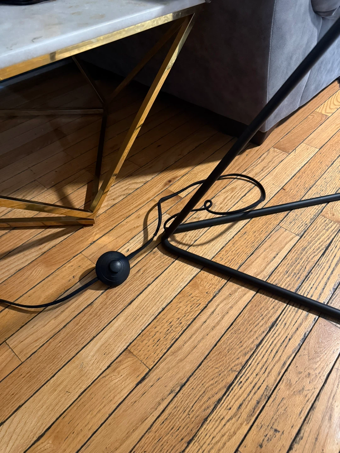 Modern Black Tripod Floor Lamp – Mid Century Style - photo 4