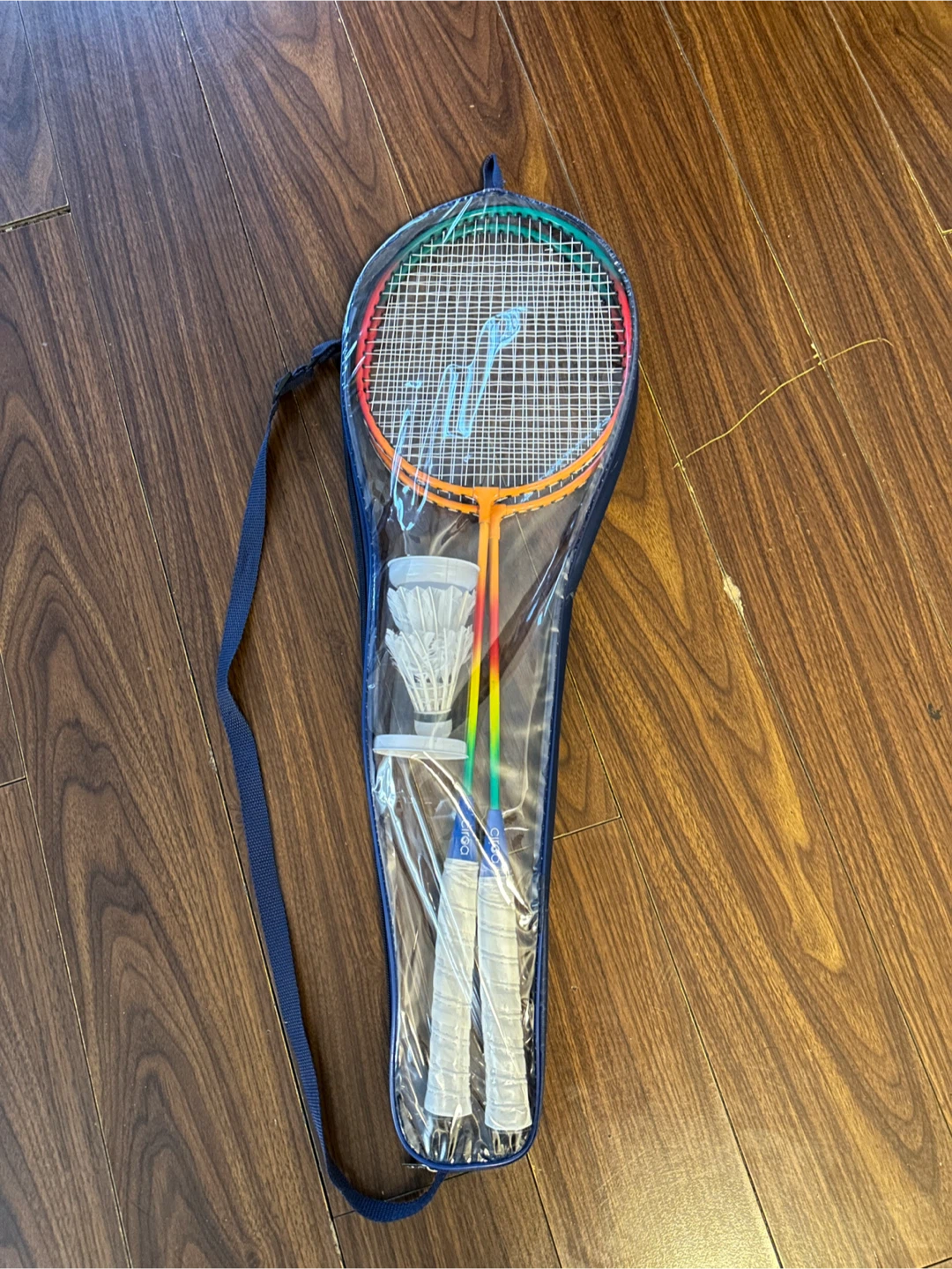 Badminton Set with 2 Racquets and Shuttlecocks - photo 2