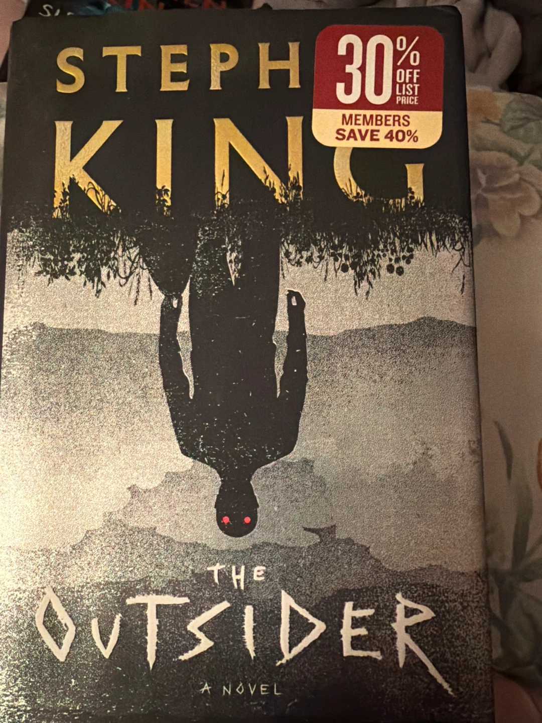 The Outsider by Stephen King Novel