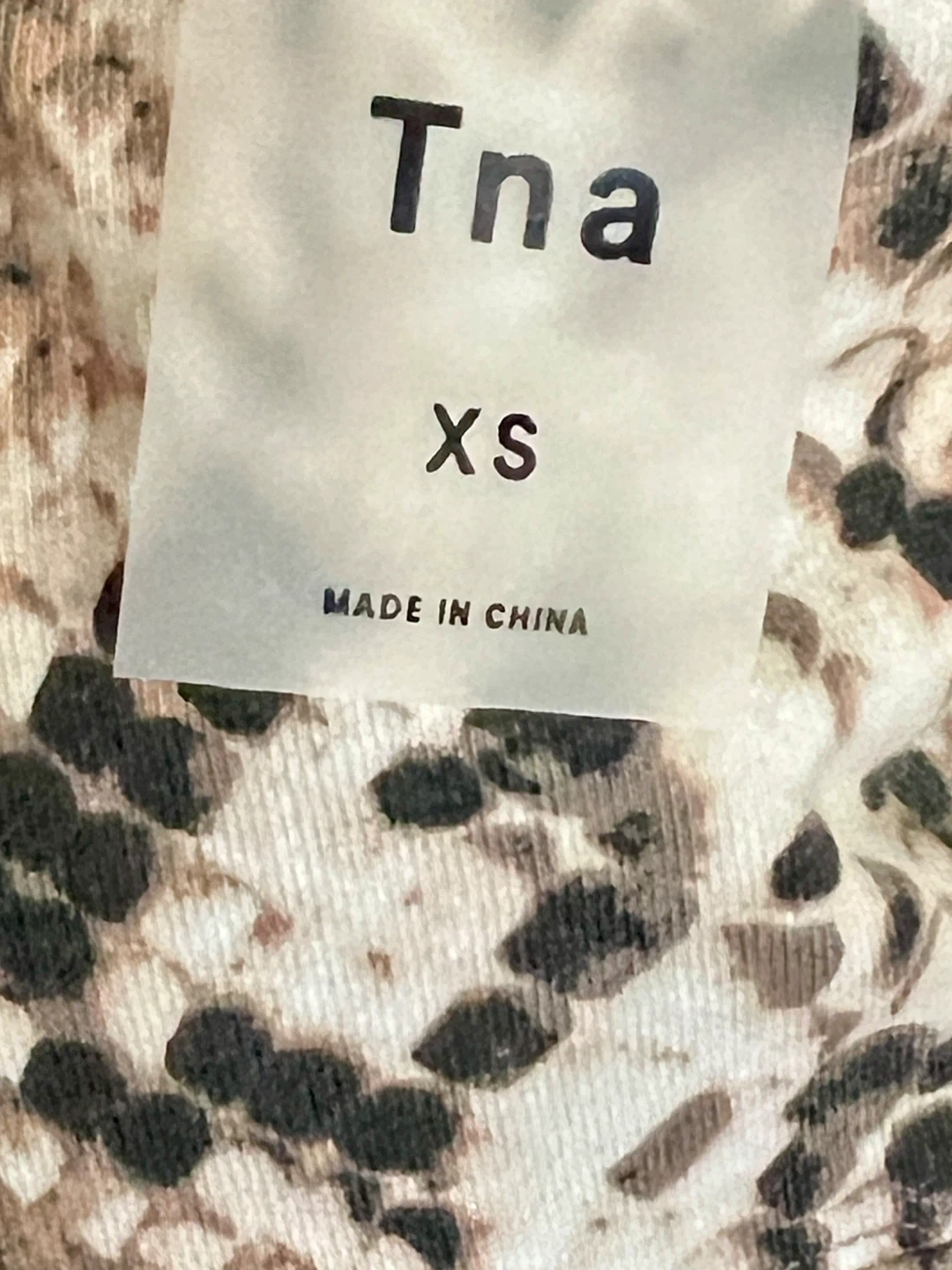 Tna XS Snake Print Leggings (read description) - photo 3