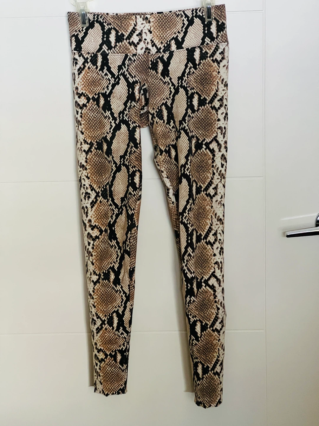 Tna XS Snake Print Leggings (read description)
