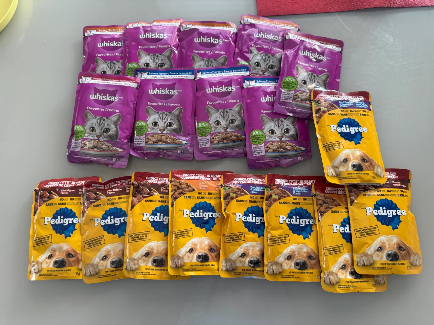 Whiskas & Pedigree Pet Food Variety Pack