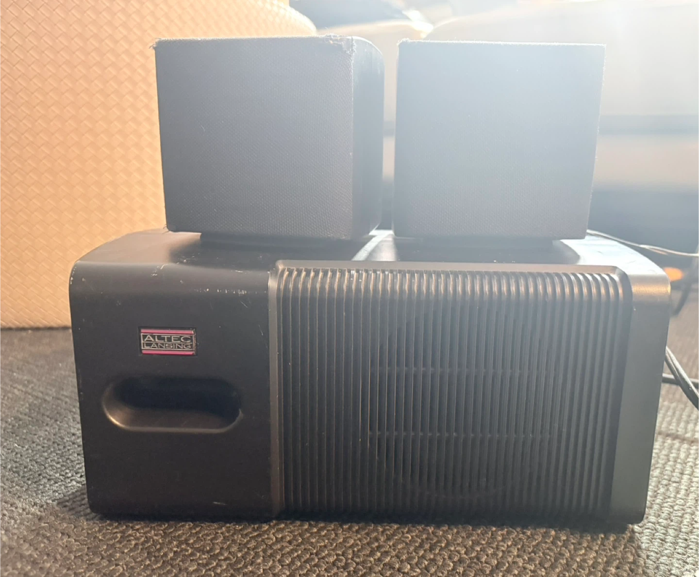 Vintage Altec Lansing Powered Speaker with Subwoofer - photo 3