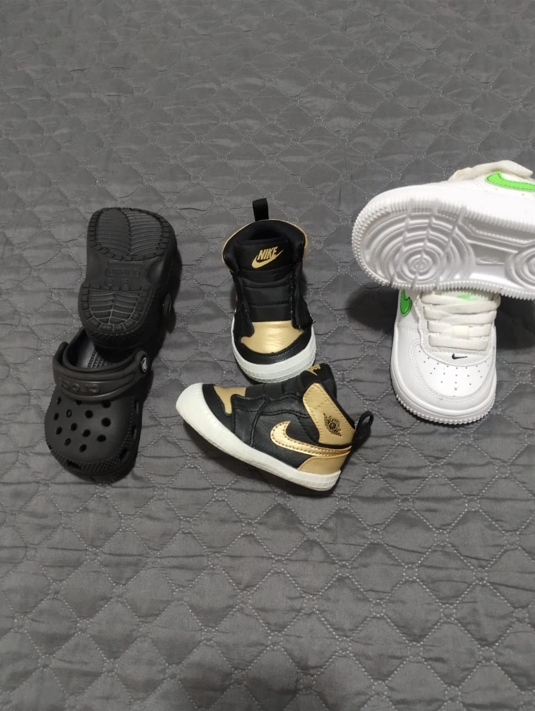 Kids Nike and Crocs Shoes Bundle
