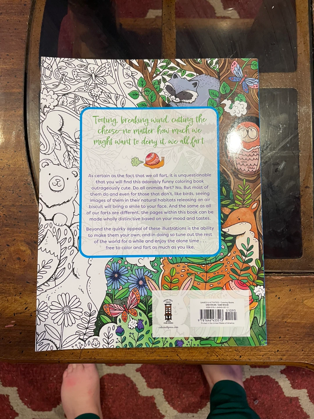 Color Me Farts: A Hilarious Adult Coloring Book - photo 2