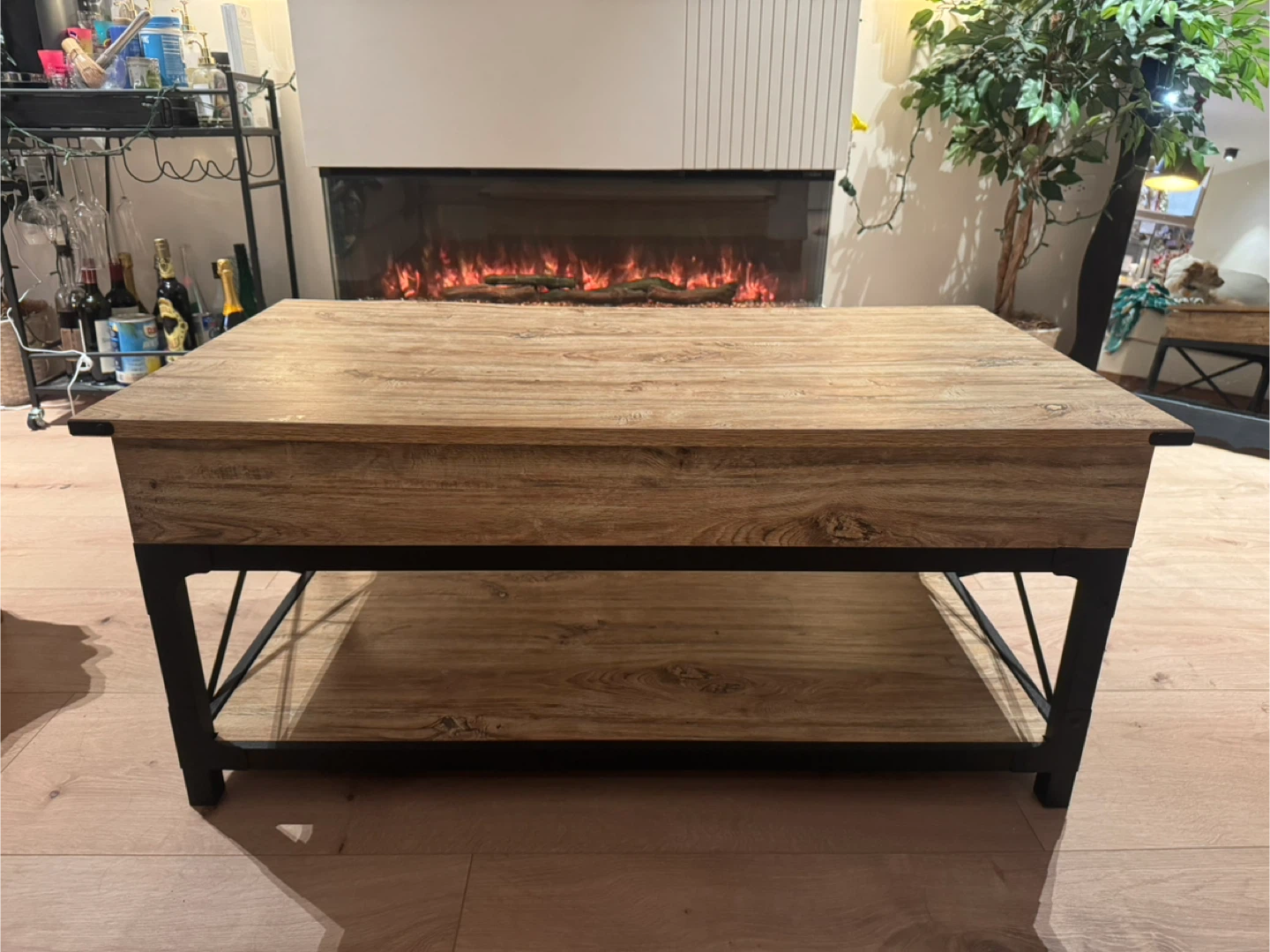 Coffee table with storage - photo 2