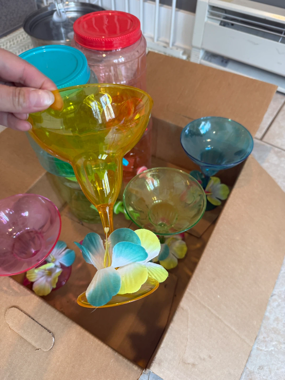 Hawaiian theme Party set