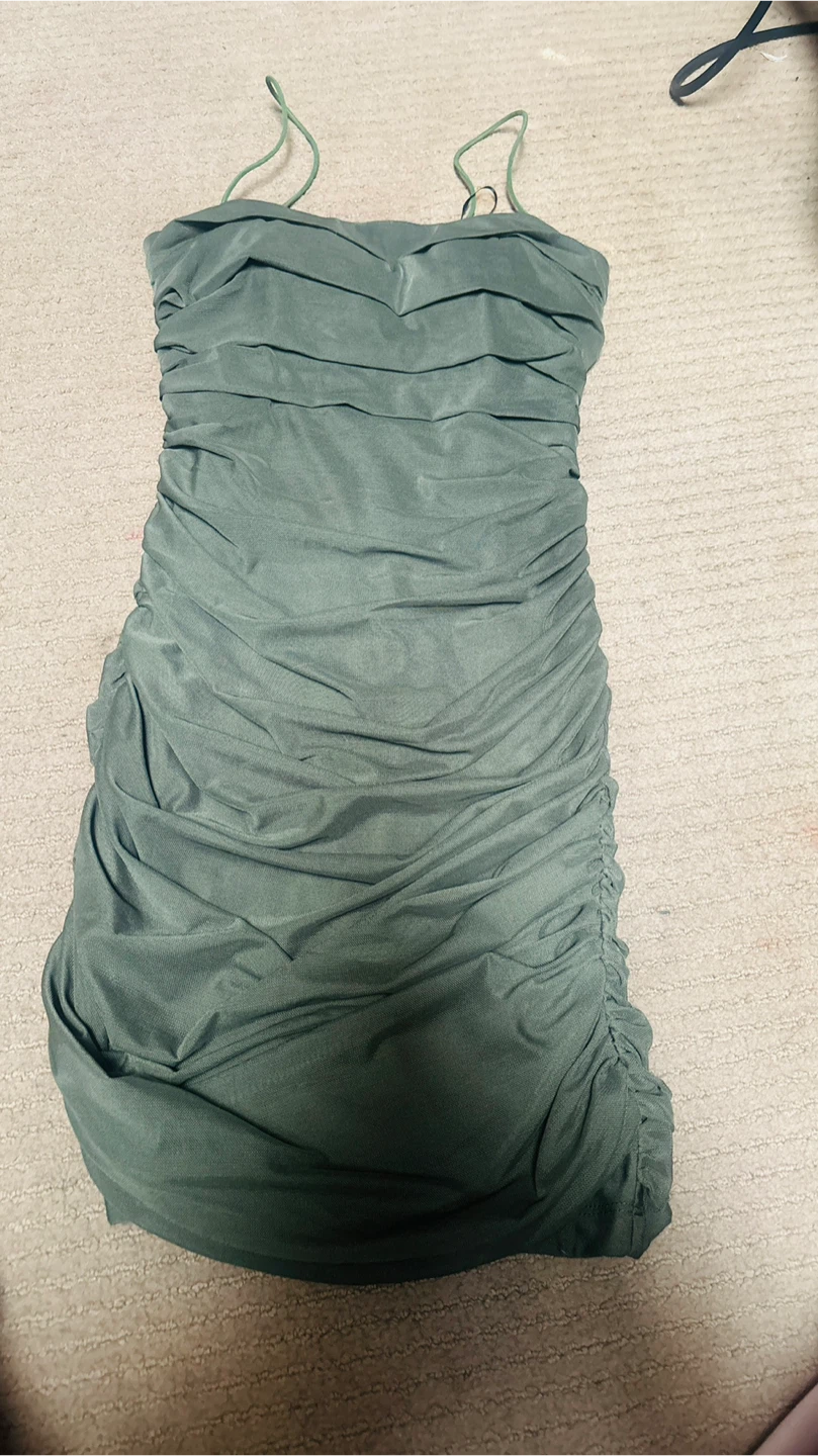 Ruched Bodycon Dress