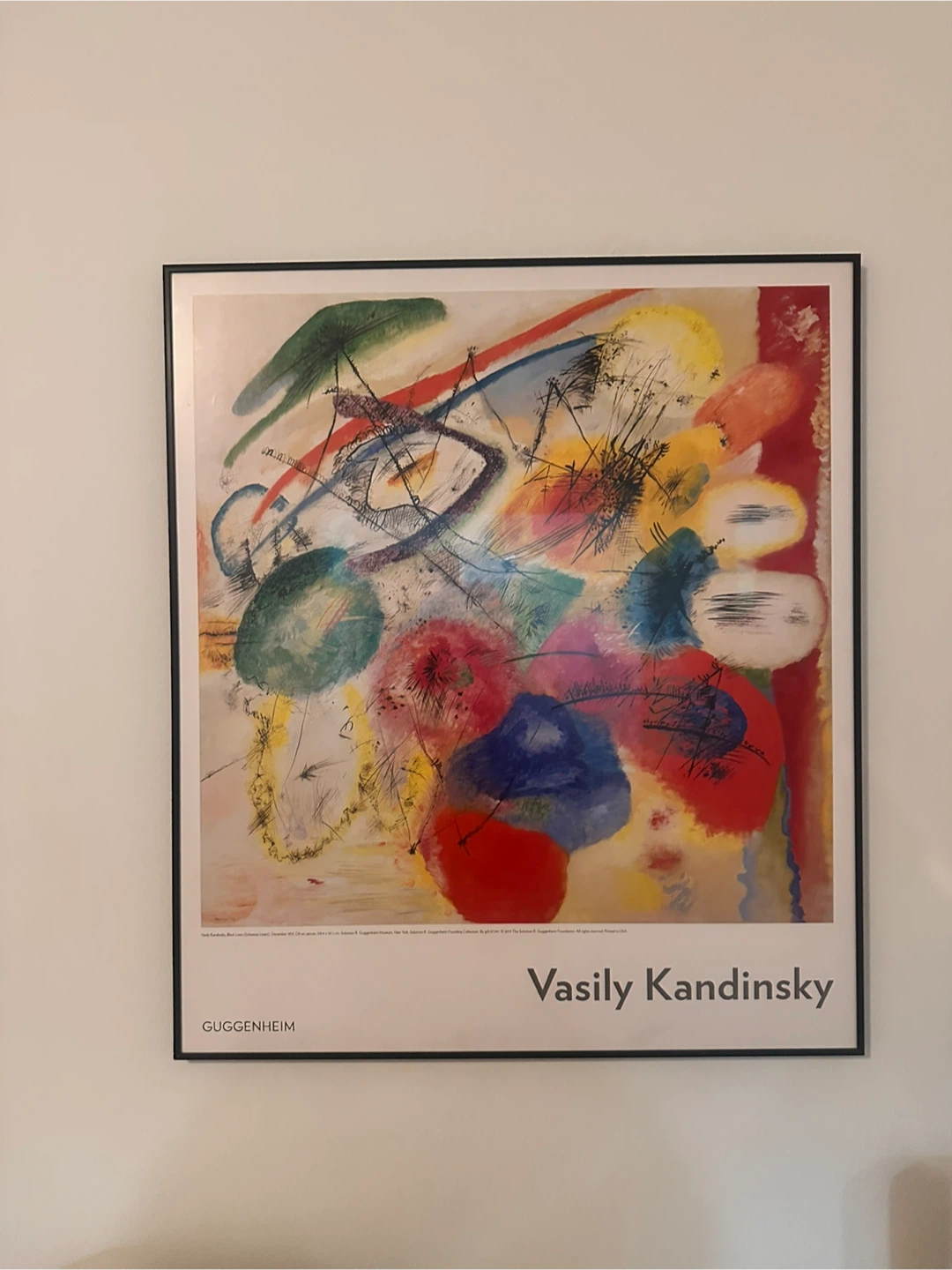 Framed Vasily Kandinsky Art Print (Guggenheim) - photo 2