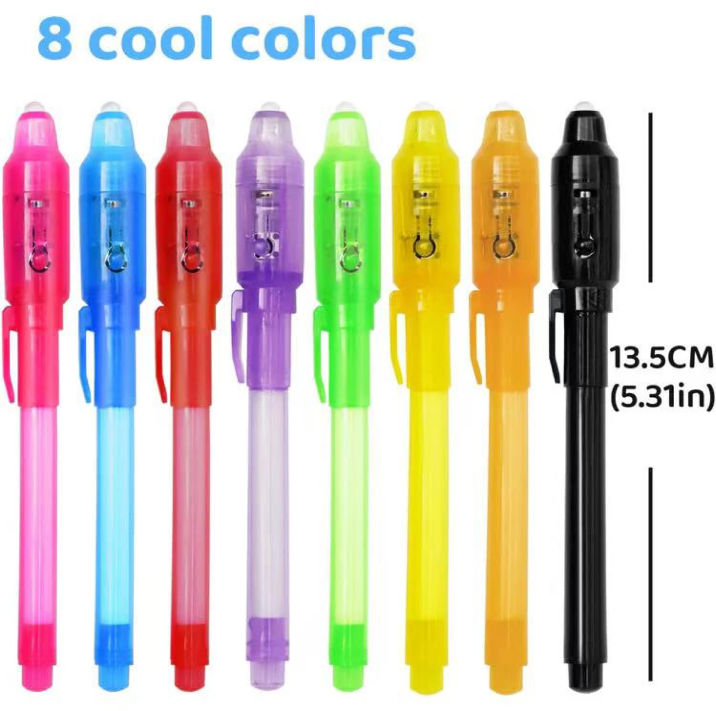 32pcs  Invisible Ink Pens with UV Light - photo 2
