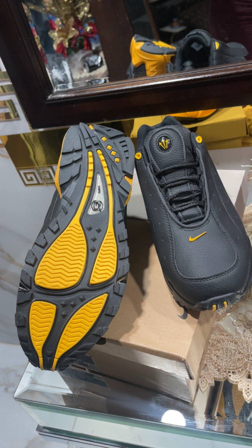 Nike Air Max TN Men's Shoes Black/Yellow - photo 4
