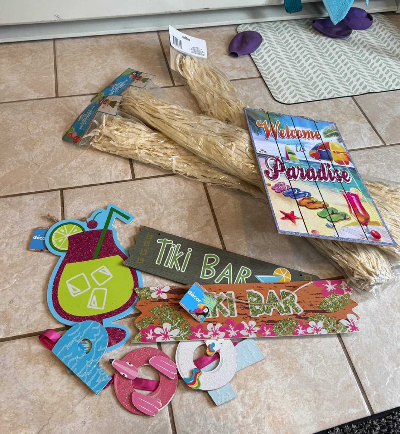 Hawaiian theme Party set - photo 4