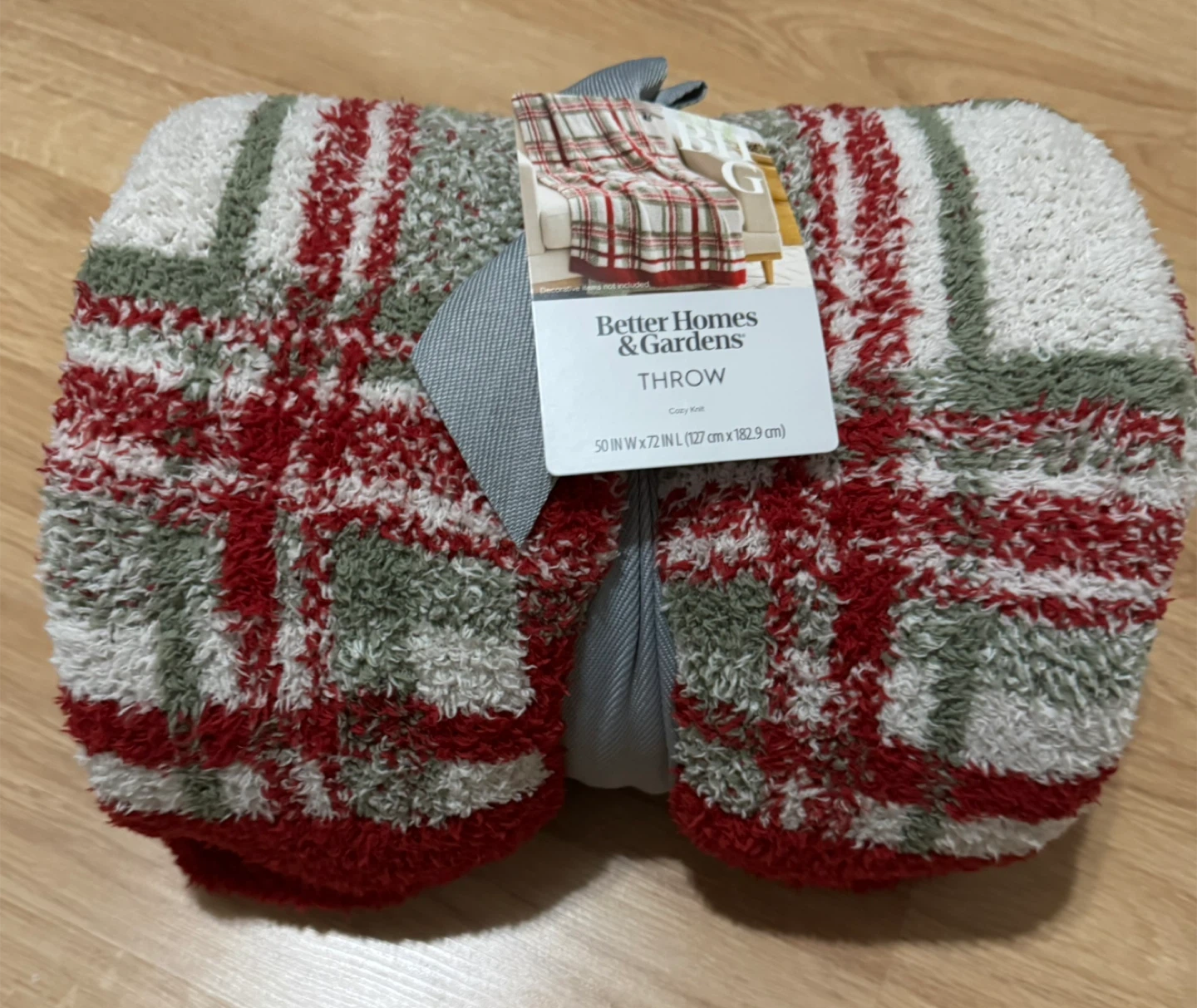 Better Homes & Gardens Cozy Knit Throw Blanket