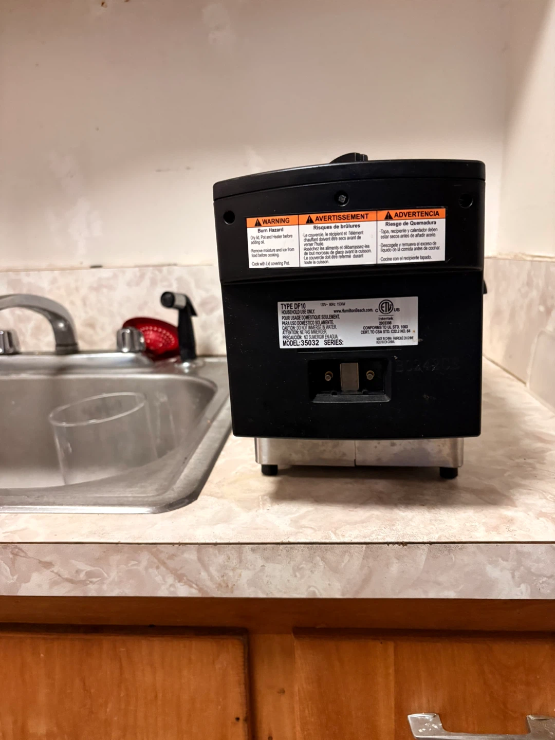 Proctor Silex Deep Fryer DF10 - photo 2