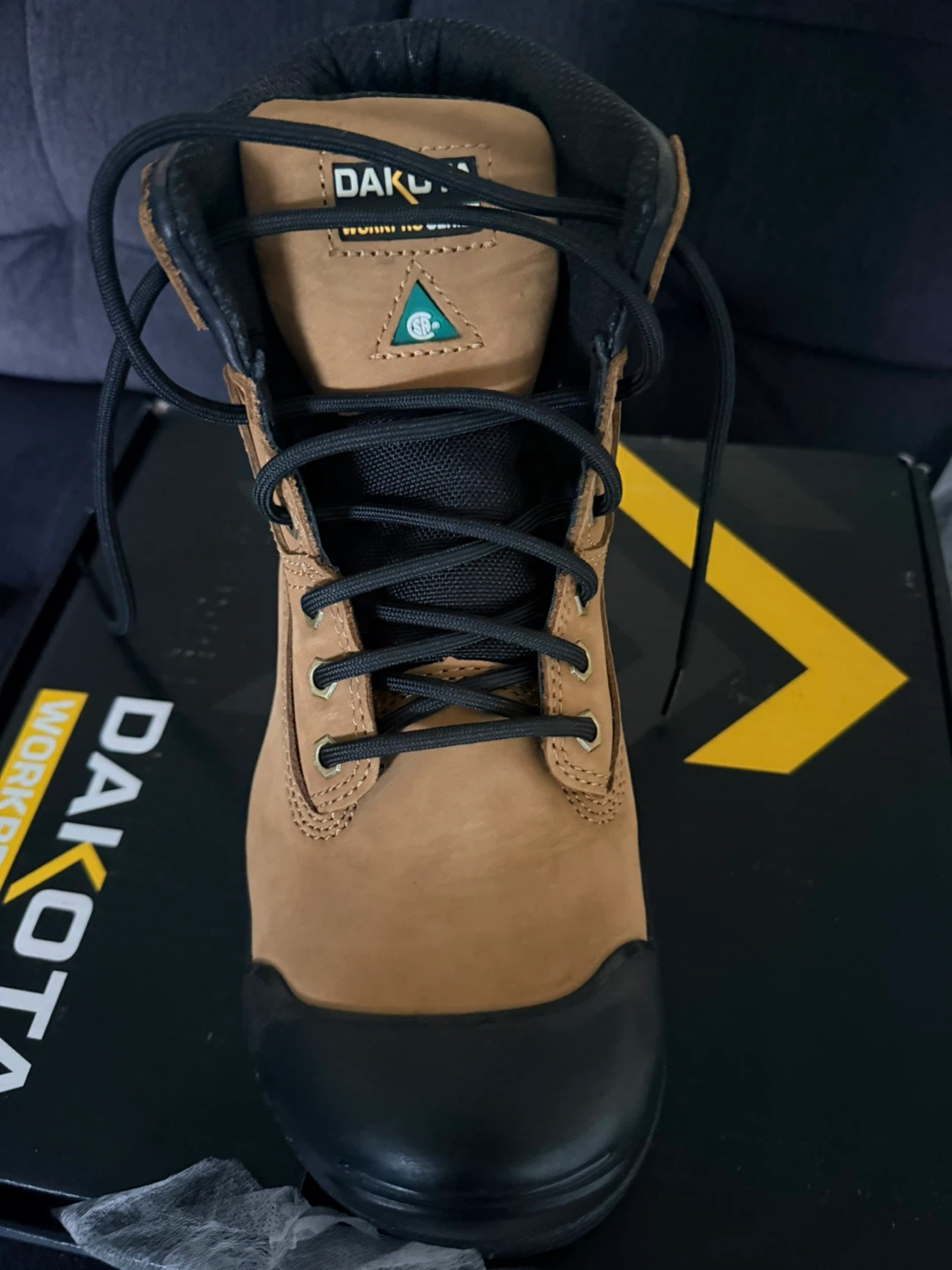 NEW! Dakota Work Steel Toe Boots