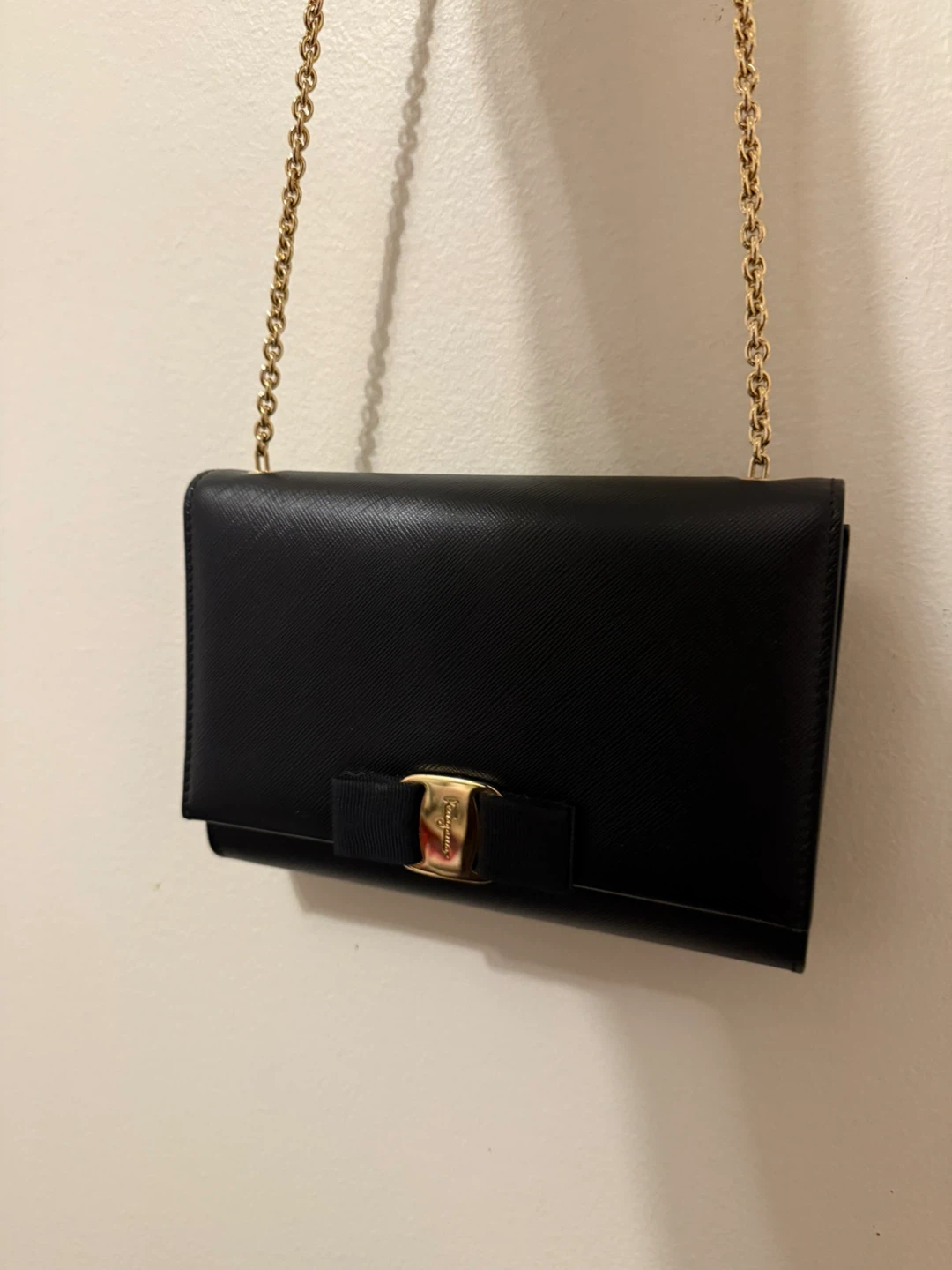 Salvatore Ferragamo Black  crossbody bag