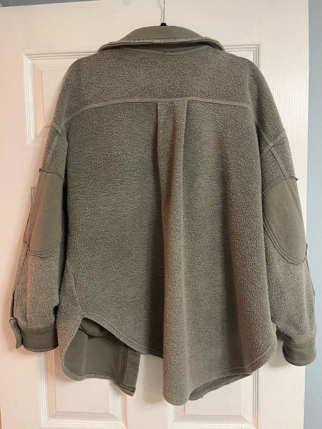 Free People Fleece Shacket Jacket XS - photo 2