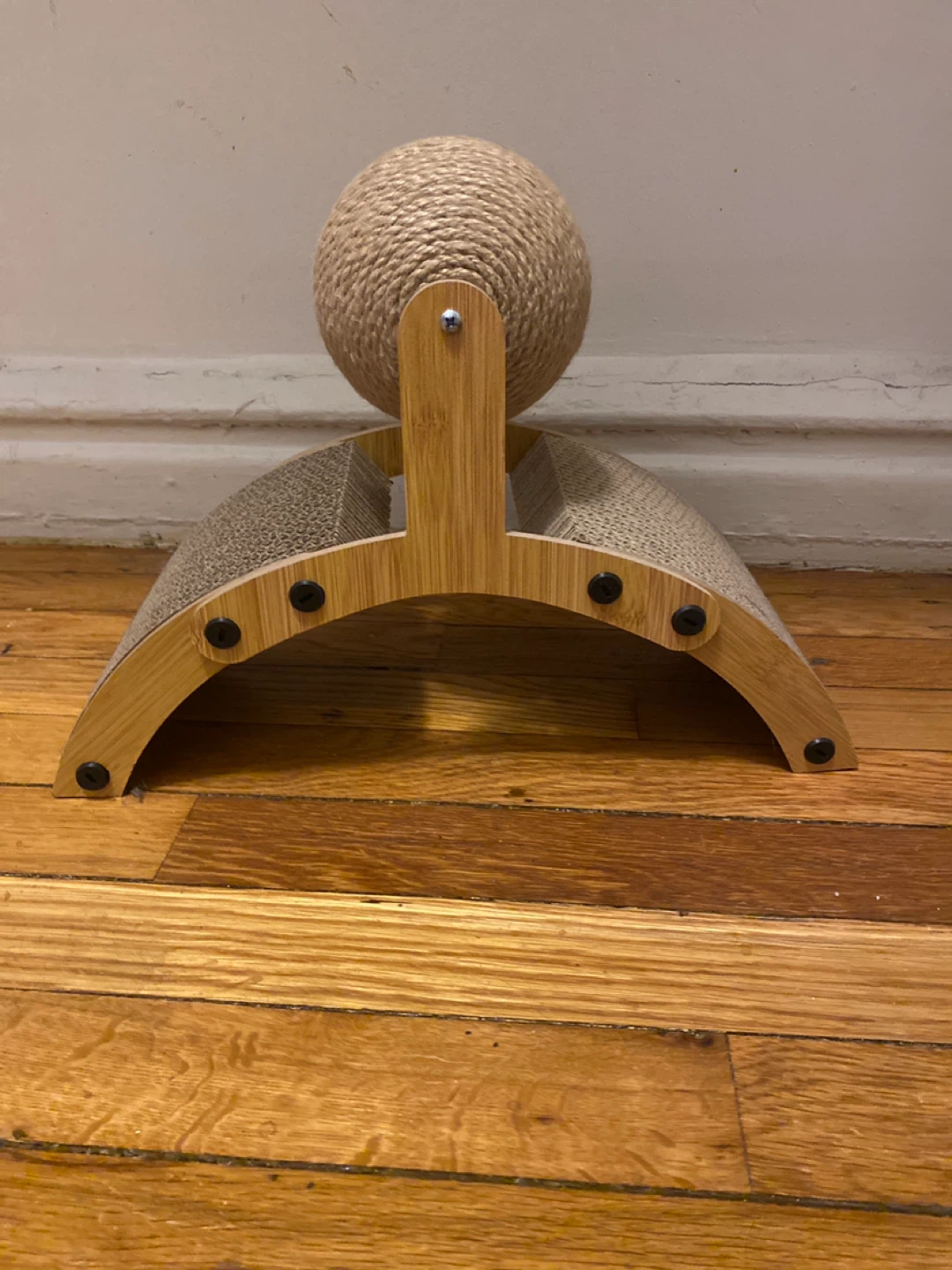 Cat Scratcher Toy with Ball