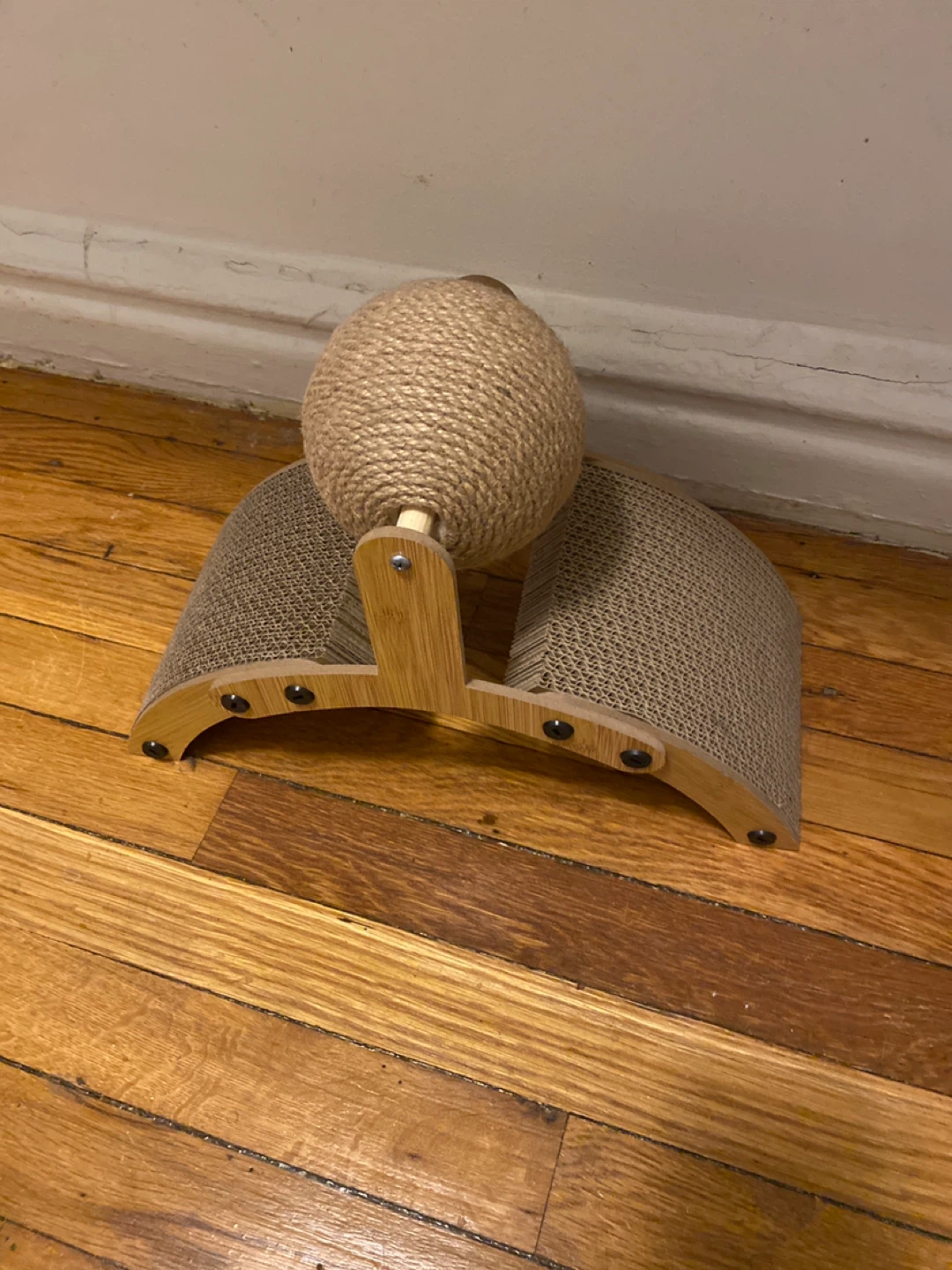 Cat Scratcher Toy with Ball - photo 2