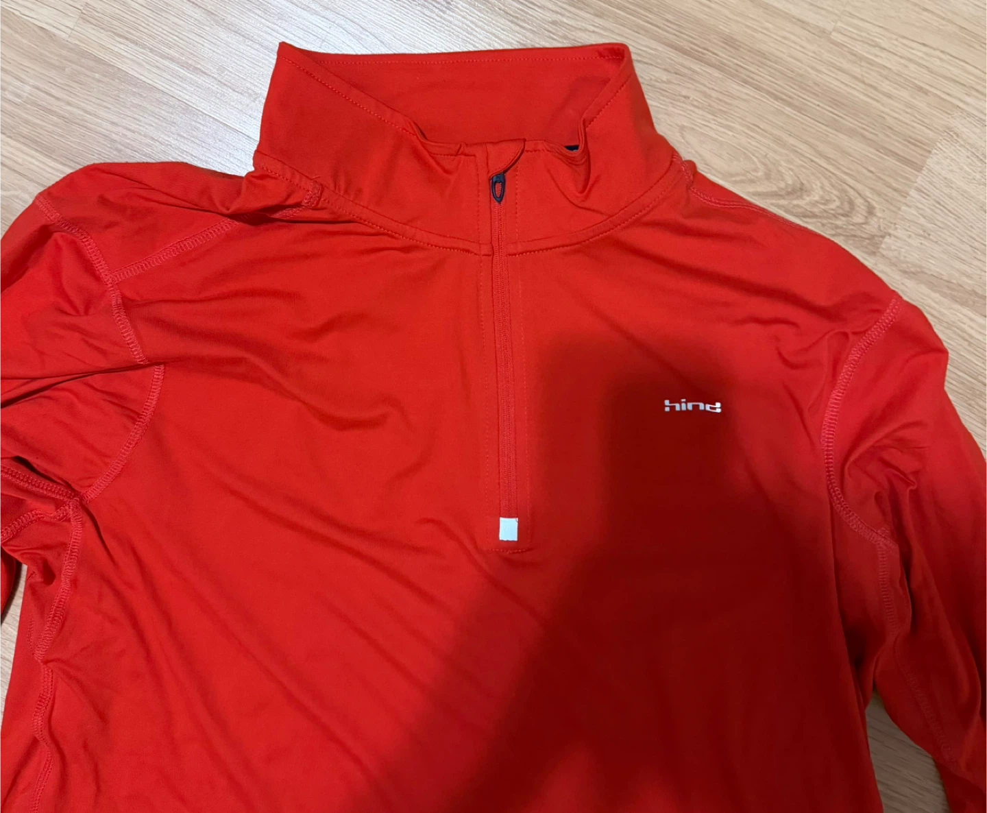 Hind Red 1/4 Zip Athletic Shirt XL - photo 2
