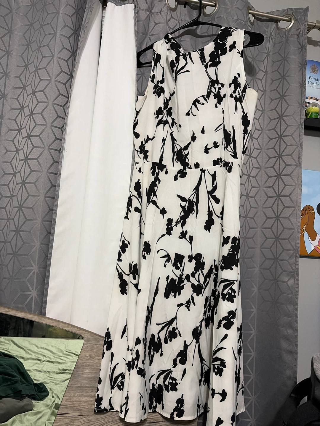 Women’s Black and White Cocktail Dress