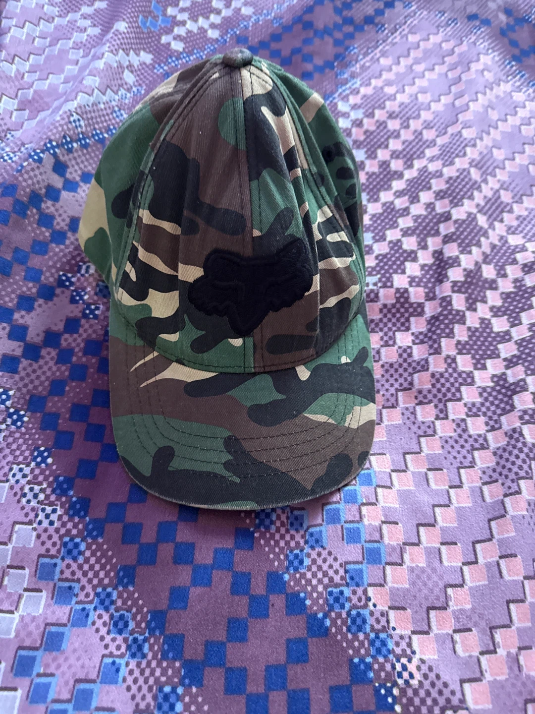 Fox Racing Camo Baseball Cap