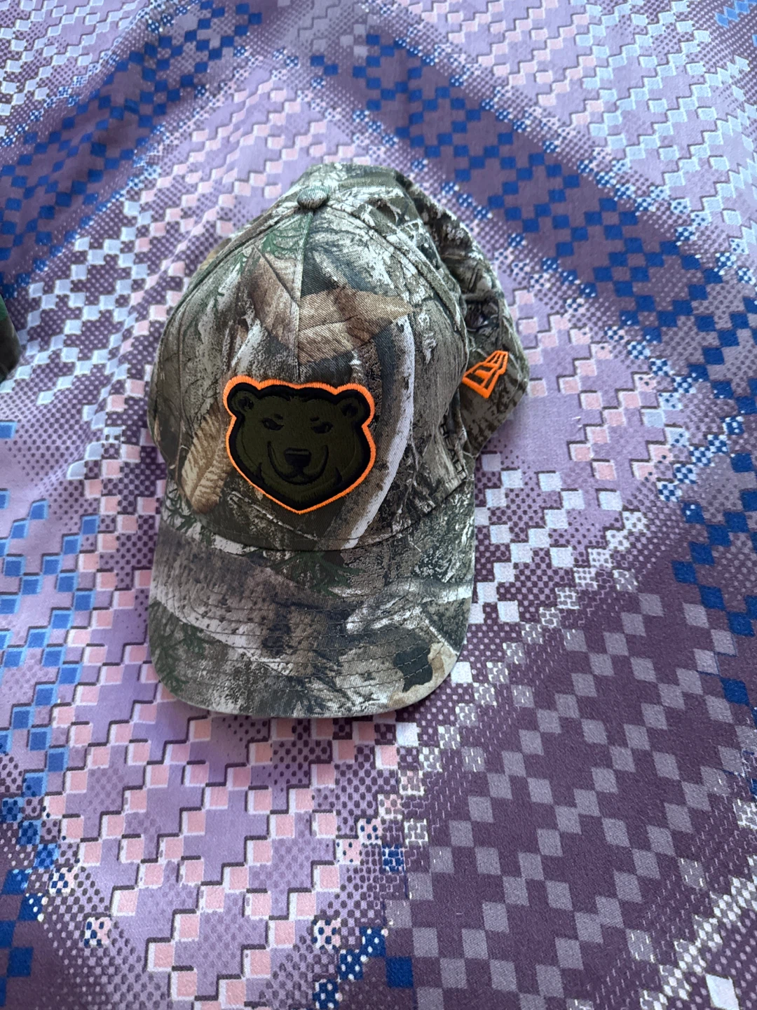 Camo seaBear & Basketball Cap