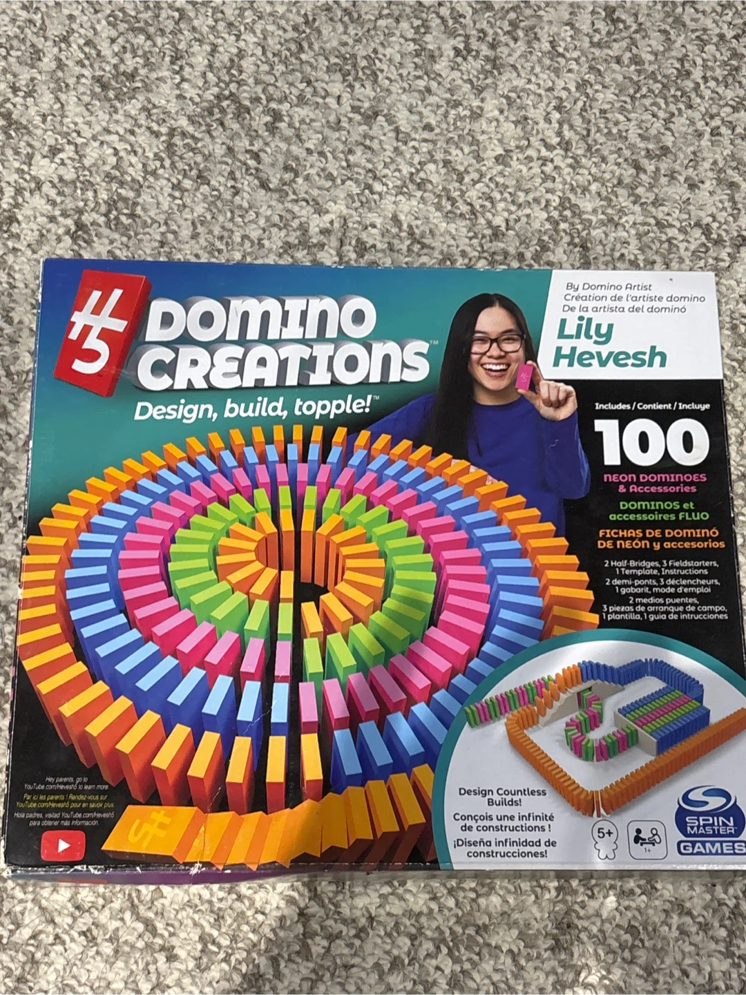 Domino Creations 100 Neon Dominoes & Accessories - photo 4