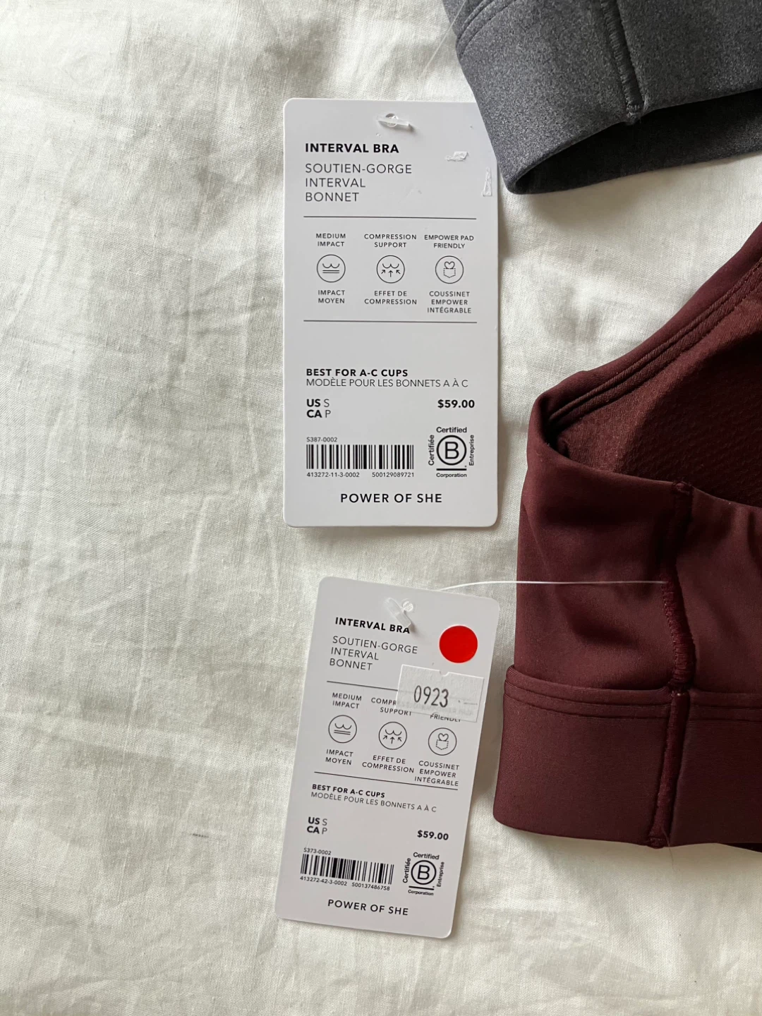 Athleta Interval Bra - size small - photo 3