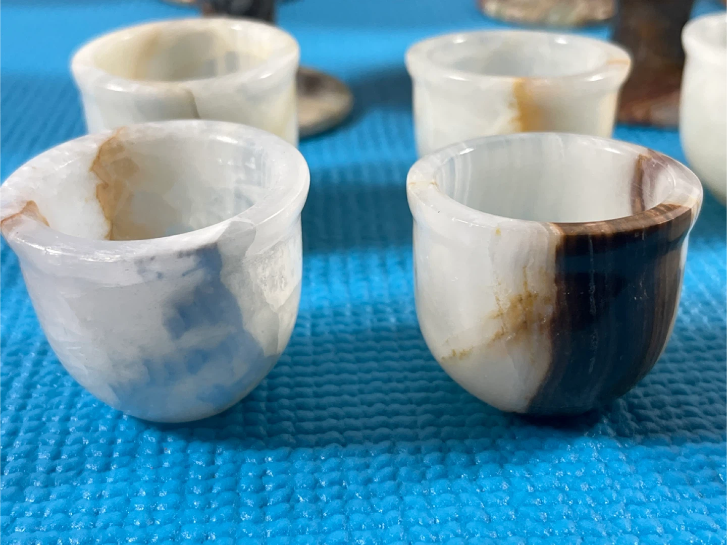 Onyx Shot Glasses and Goblets Set - photo 3